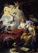 Louis Jean Francois Lagrenee Allegory on the Death of the Dauphin France oil painting artist